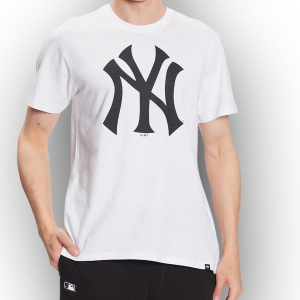 T-Shirt New York Yankees WHITE/BLACK